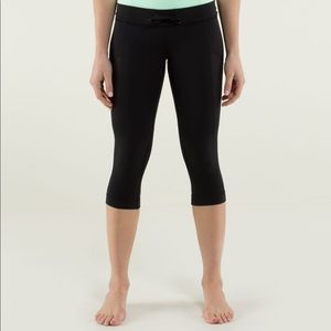 Lululemon Bhakti Mesh Crop Leggings